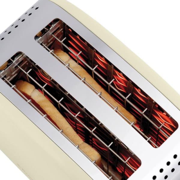 Grille Pain RUSSELL HOBBS 1670W Crème(26551-56) Grille Pain RUSSELL HOBBS 1670W Crème(26551-56)